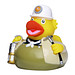 Schnabels® Bade-Ente Bergmann, bunt